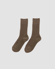 BASERANGE Socks Rib Overankle Socks