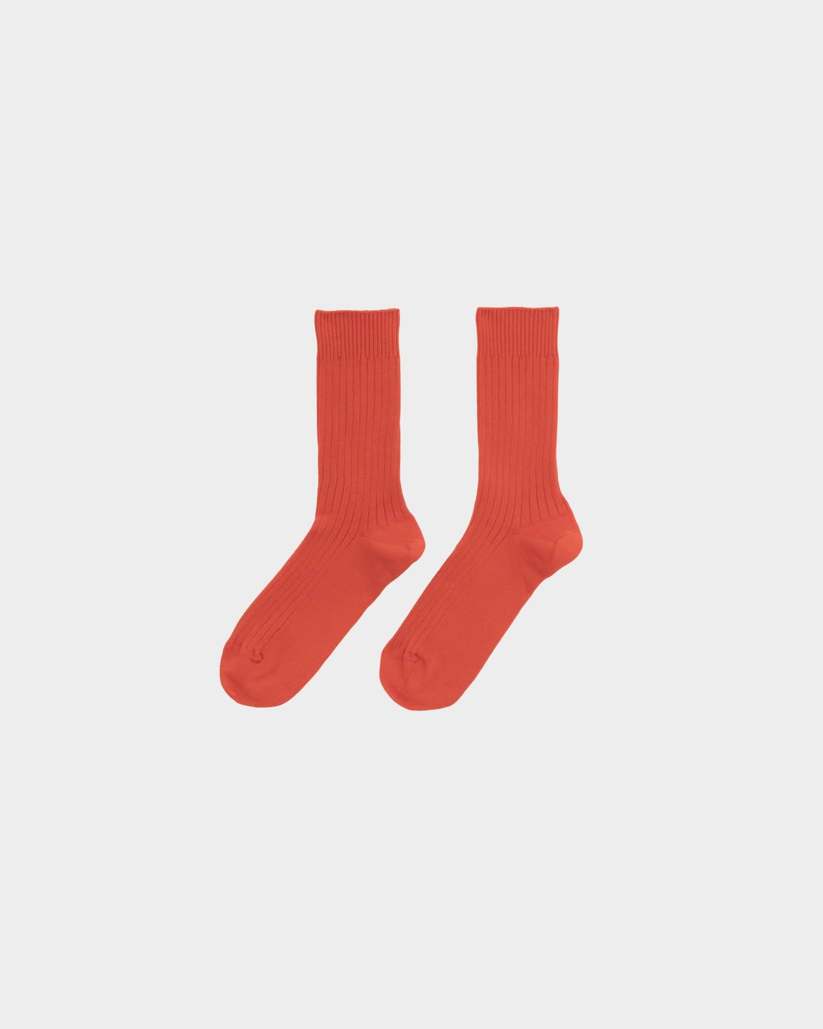 BASERANGE Socks Rib Overankle Socks