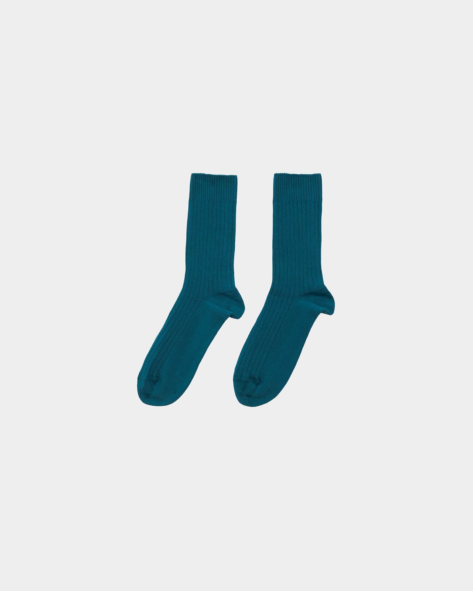 BASERANGE Socks Rib Overankle Socks