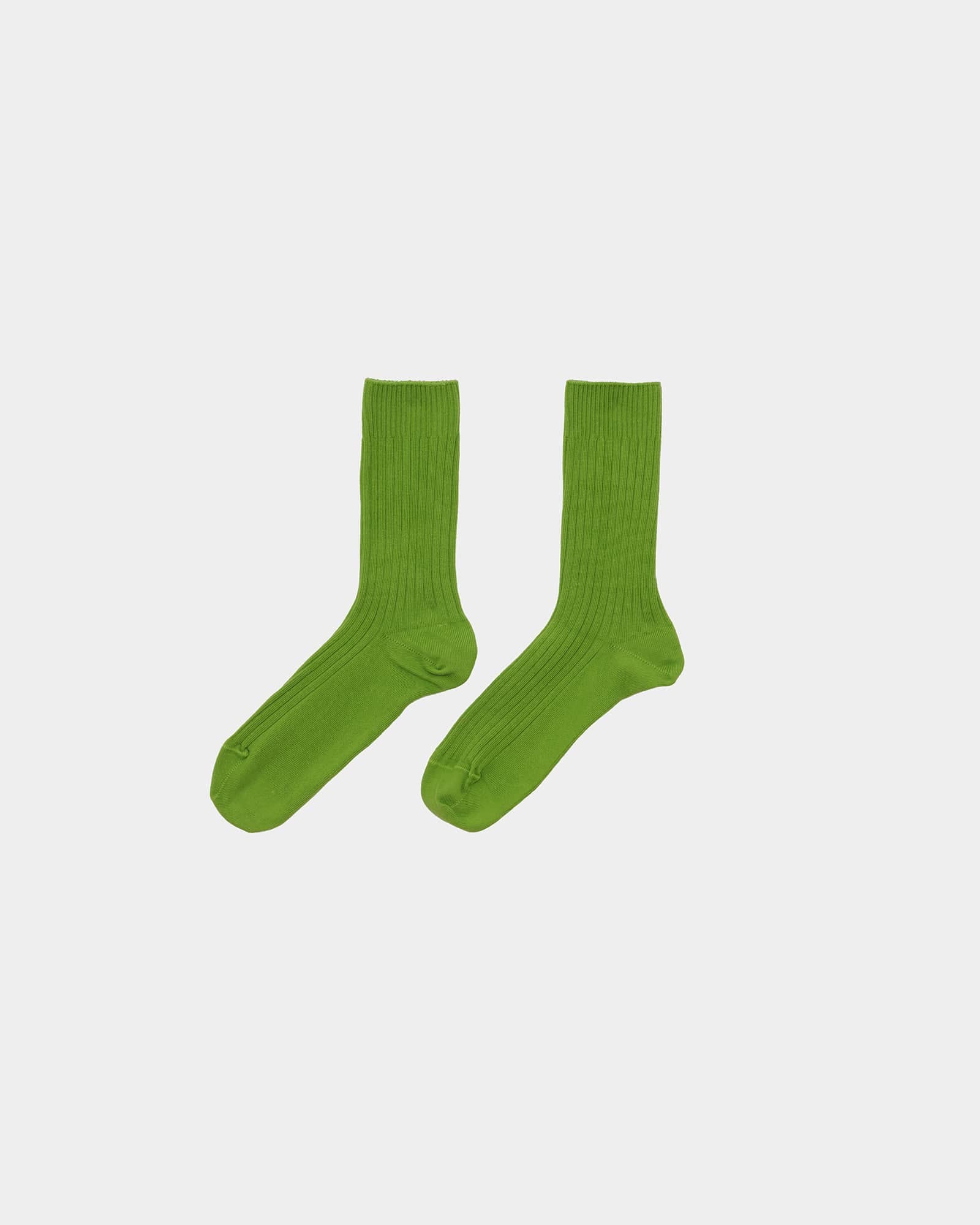 BASERANGE Socks Rib Overankle Socks