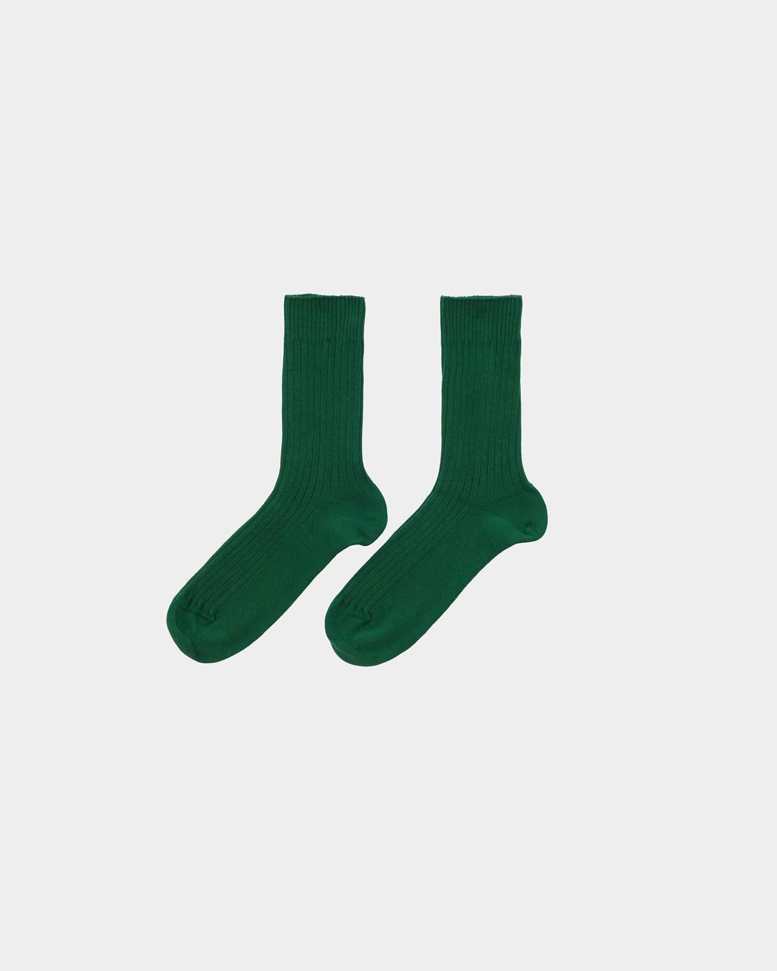 BASERANGE Socks Rib Overankle Socks