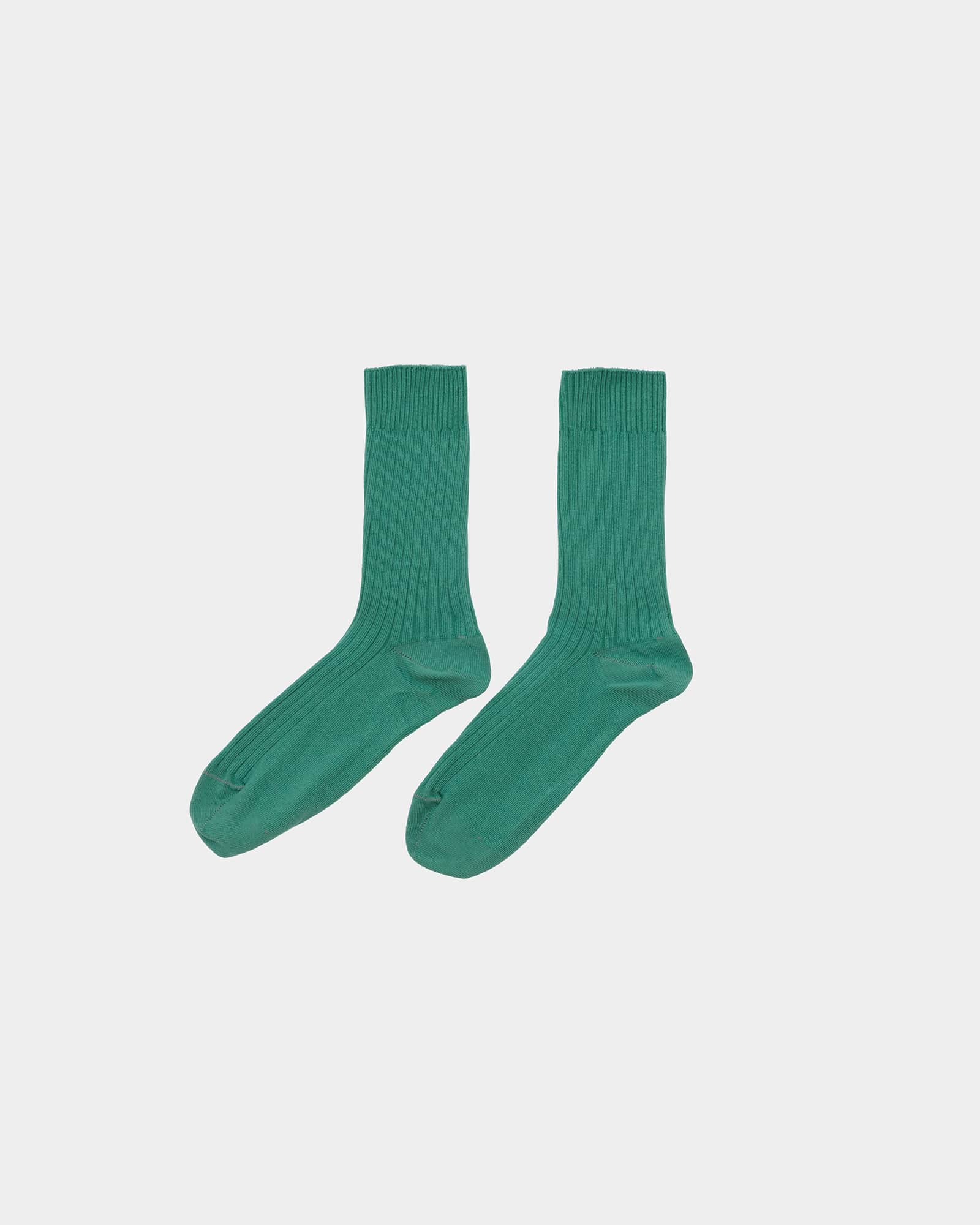 BASERANGE Socks Rib Overankle Socks