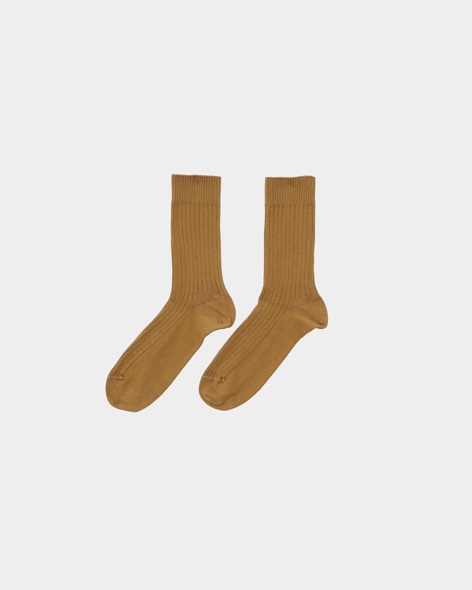 BASERANGE Socks Rib Overankle Socks