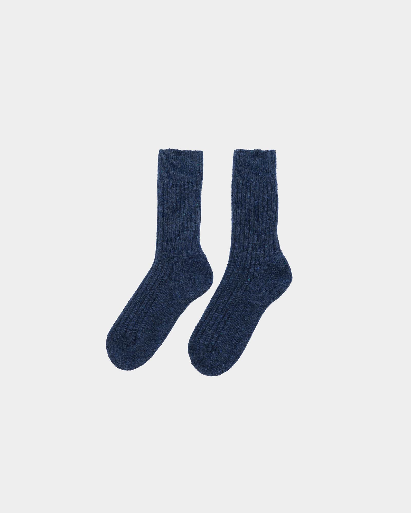BASERANGE Socks Rib Overankle Socks