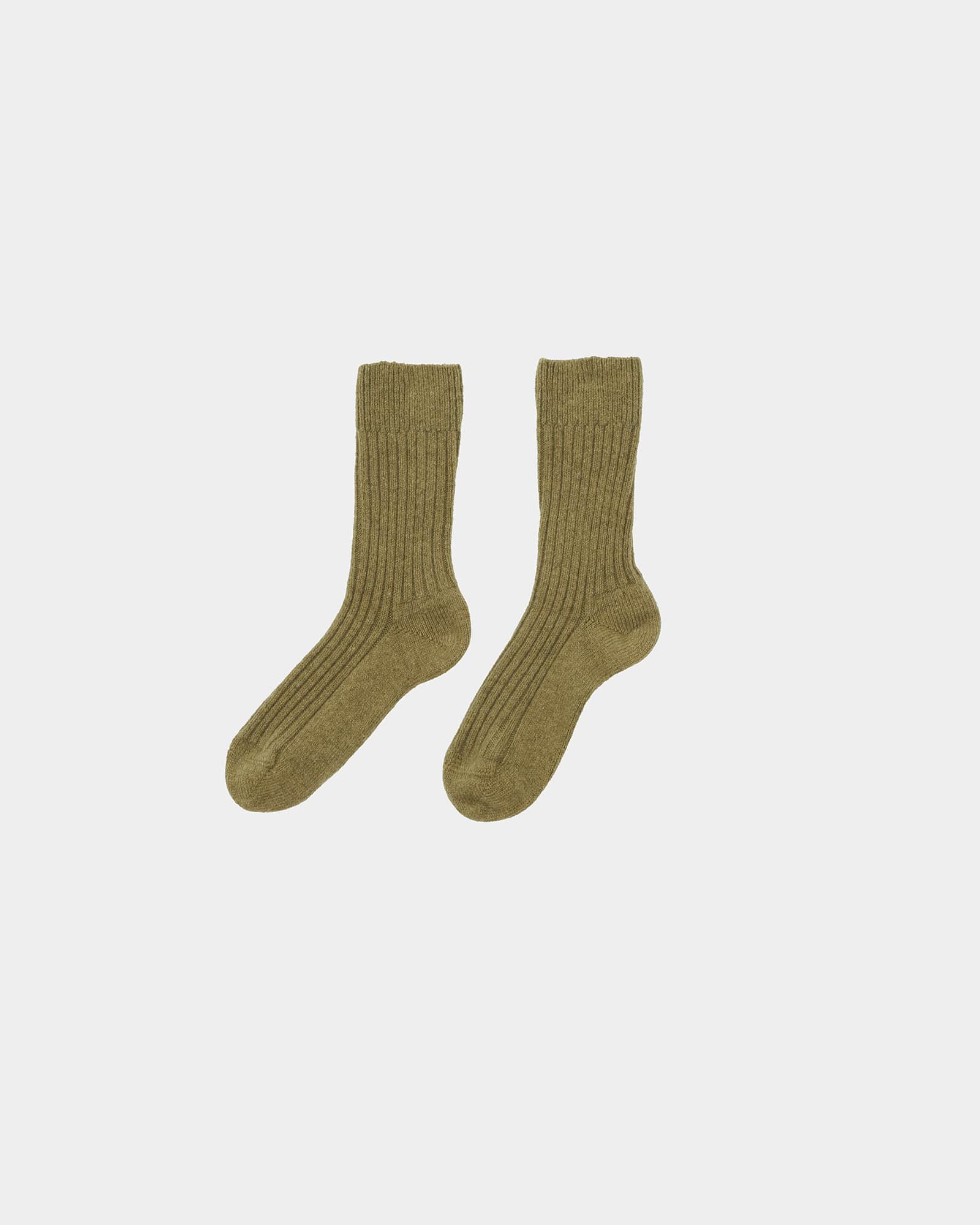 BASERANGE Socks Rib Overankle Socks