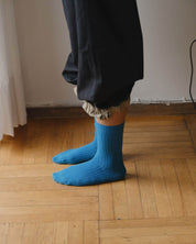 BASERANGE Socks Rib Overankle Socks
