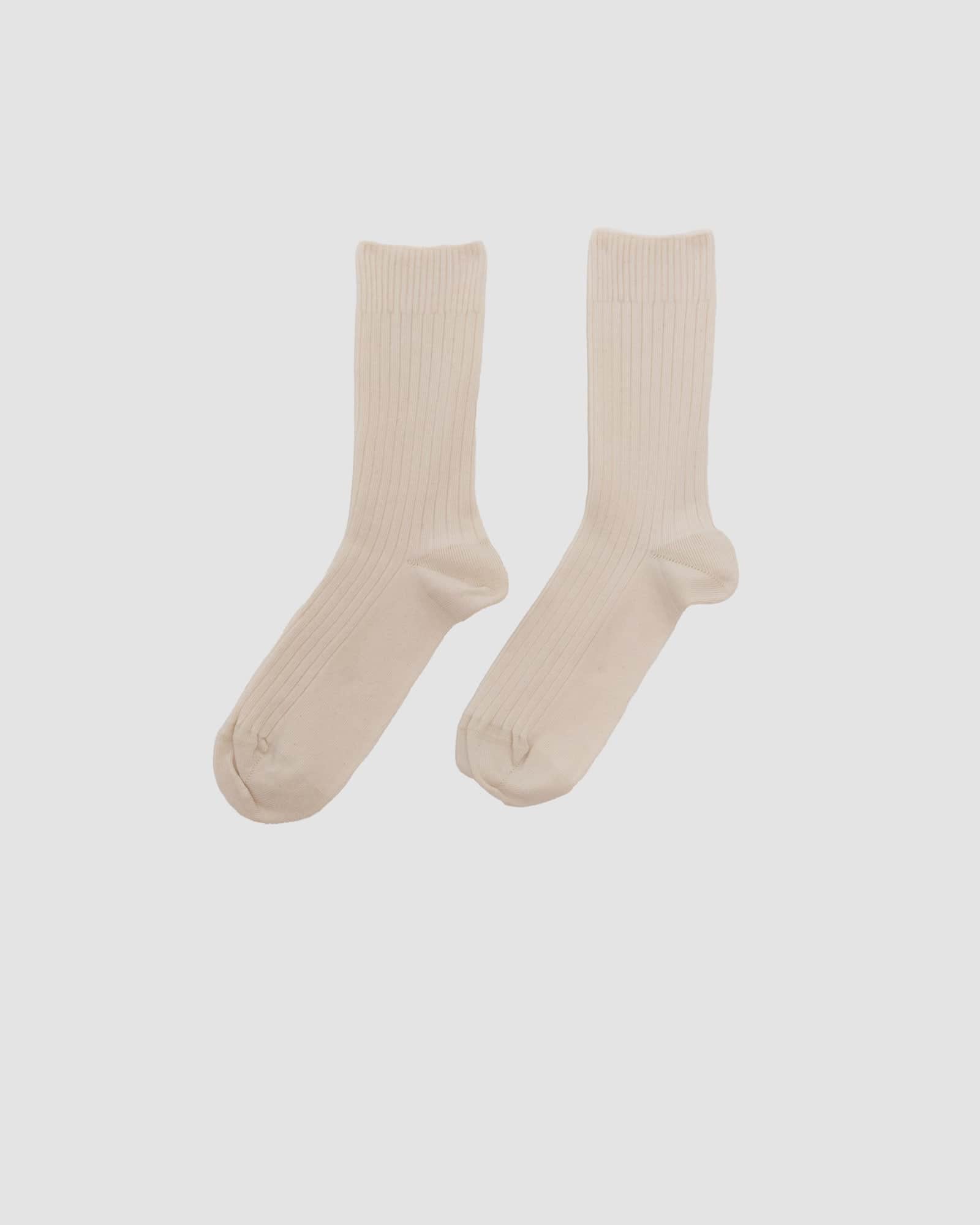 BASERANGE Socks Rib Overankle Socks