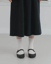 BASERANGE Socks Rib Overankle Socks