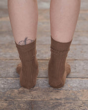 BASERANGE Socks Rib Overankle Socks