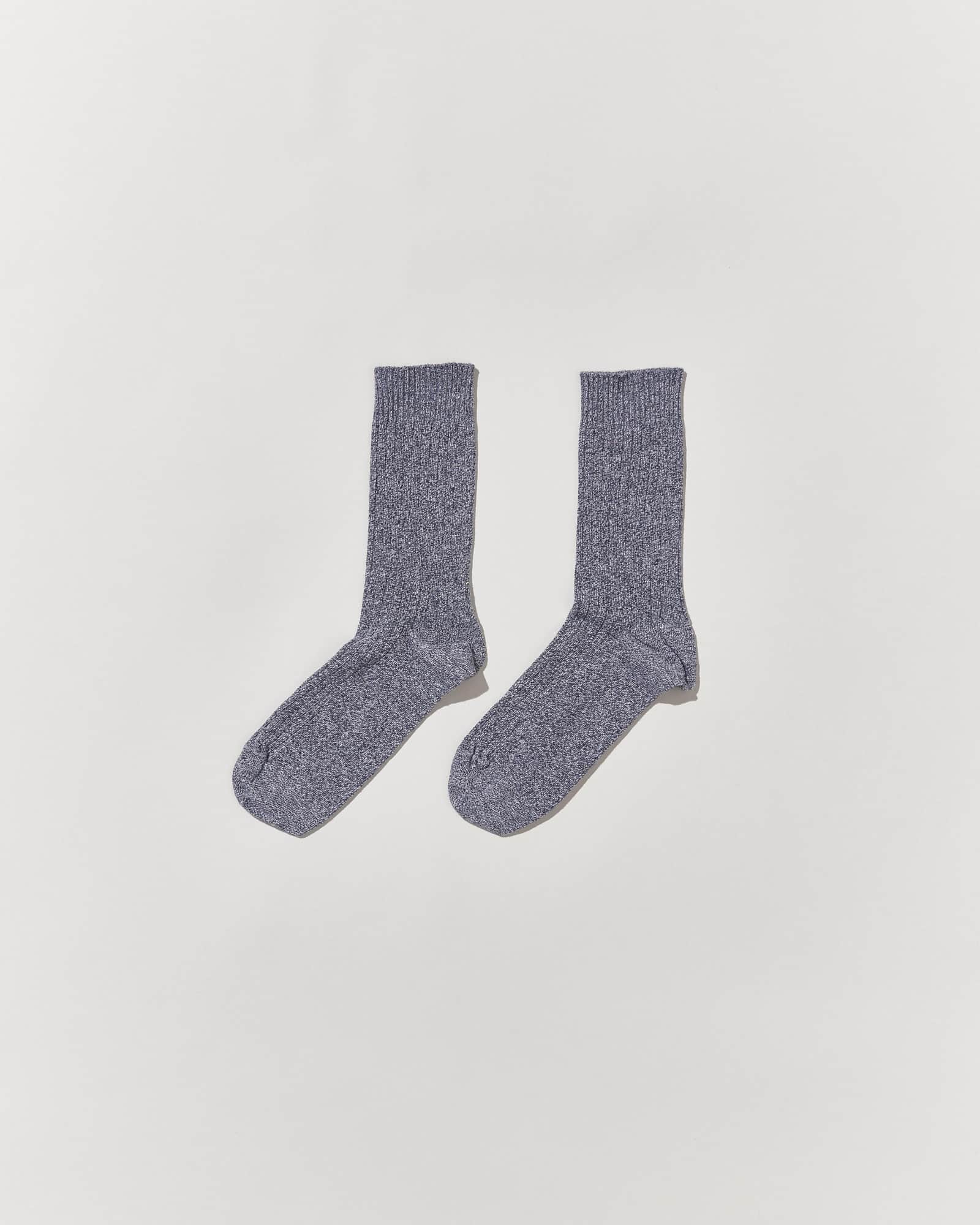 BASERANGE Socks Rib Overankle Socks