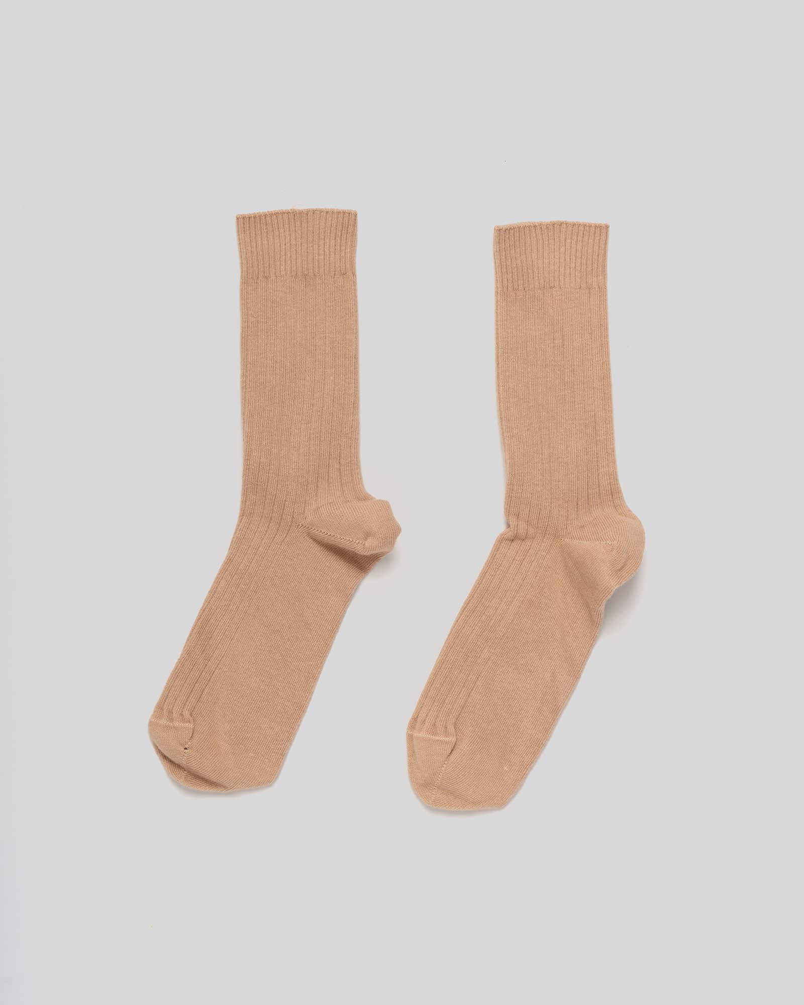 BASERANGE Socks Rib Overankle Socks