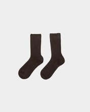 BASERANGE Socks Rib Overankle Socks