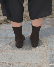 BASERANGE Socks Rib Overankle Socks