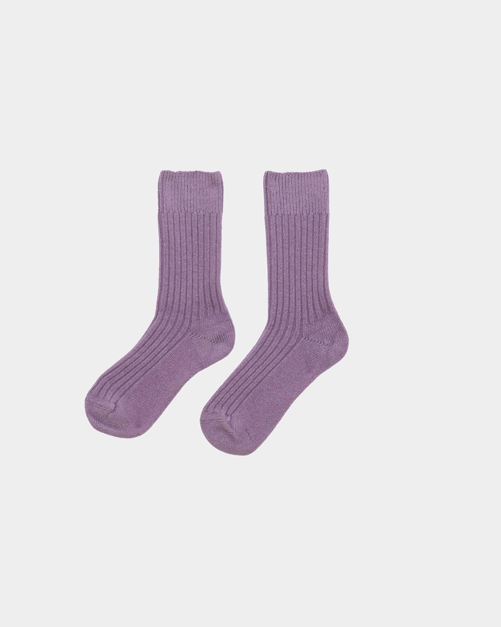 BASERANGE Socks Rib Overankle Socks
