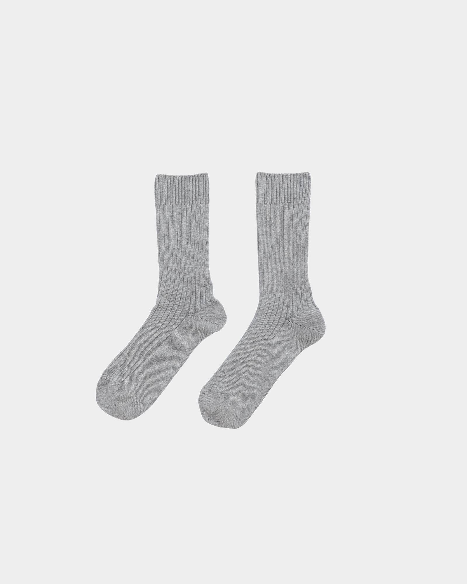 BASERANGE Socks Rib Overankle Socks