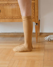 BASERANGE Socks Rib Overknee Socks