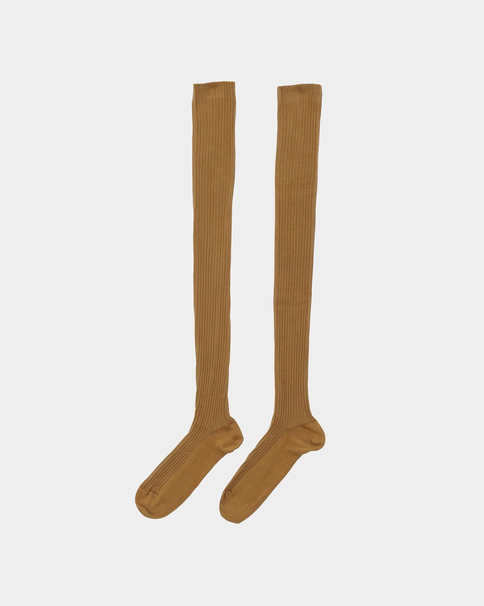 BASERANGE Socks Rib Overknee Socks