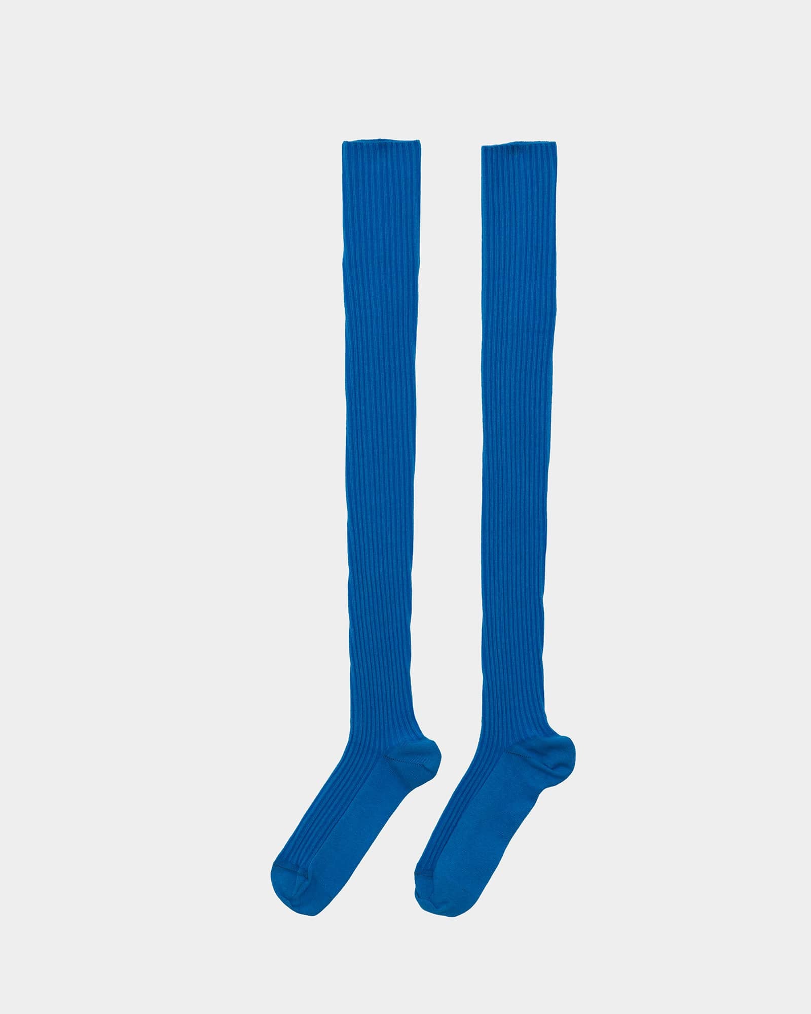 BASERANGE Socks Rib Overknee Socks