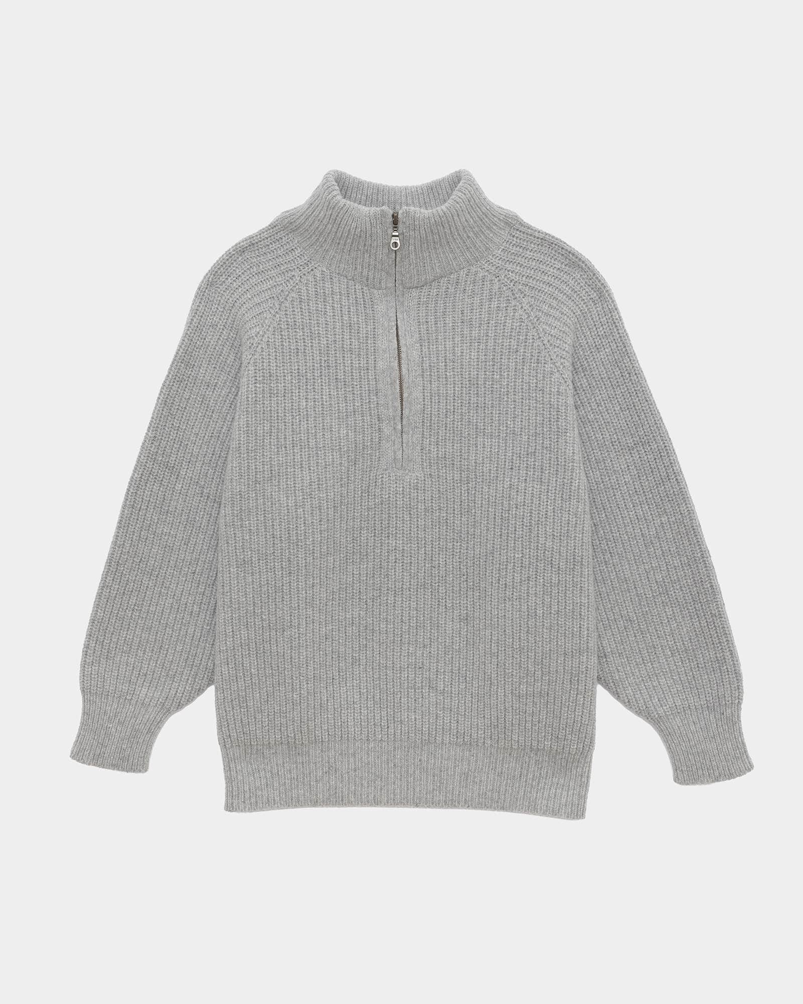 BASERANGE Sweaters Grace 3/4 Zip Sweater