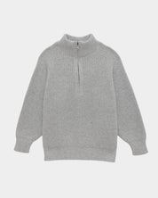 BASERANGE Sweaters Grace 3/4 Zip Sweater