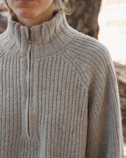 BASERANGE Sweaters Grace 3/4 Zip Sweater