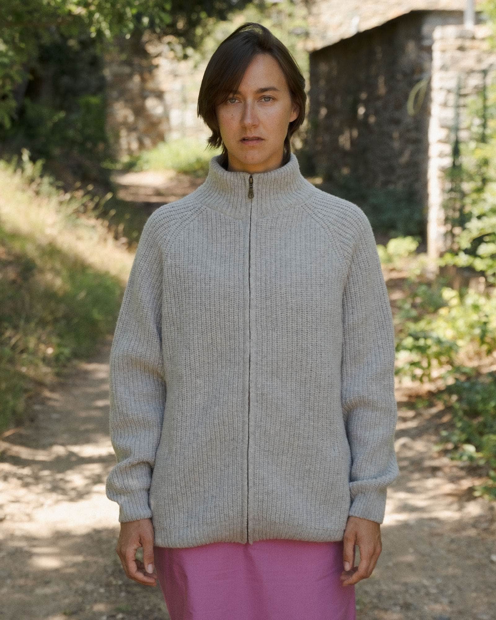 BASERANGE Sweaters Grace Zip Sweater