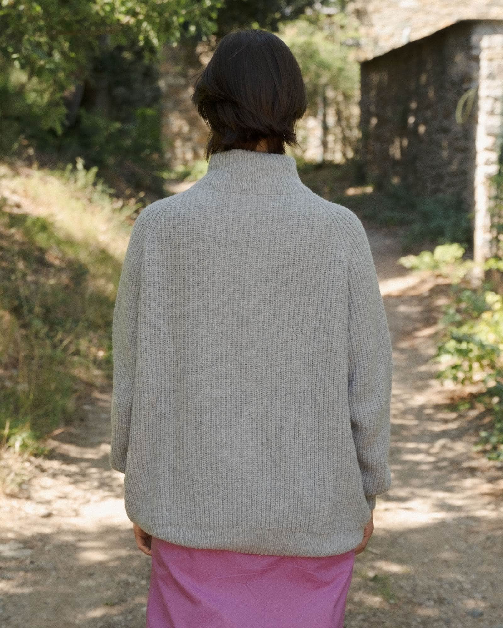 BASERANGE Sweaters Grace Zip Sweater