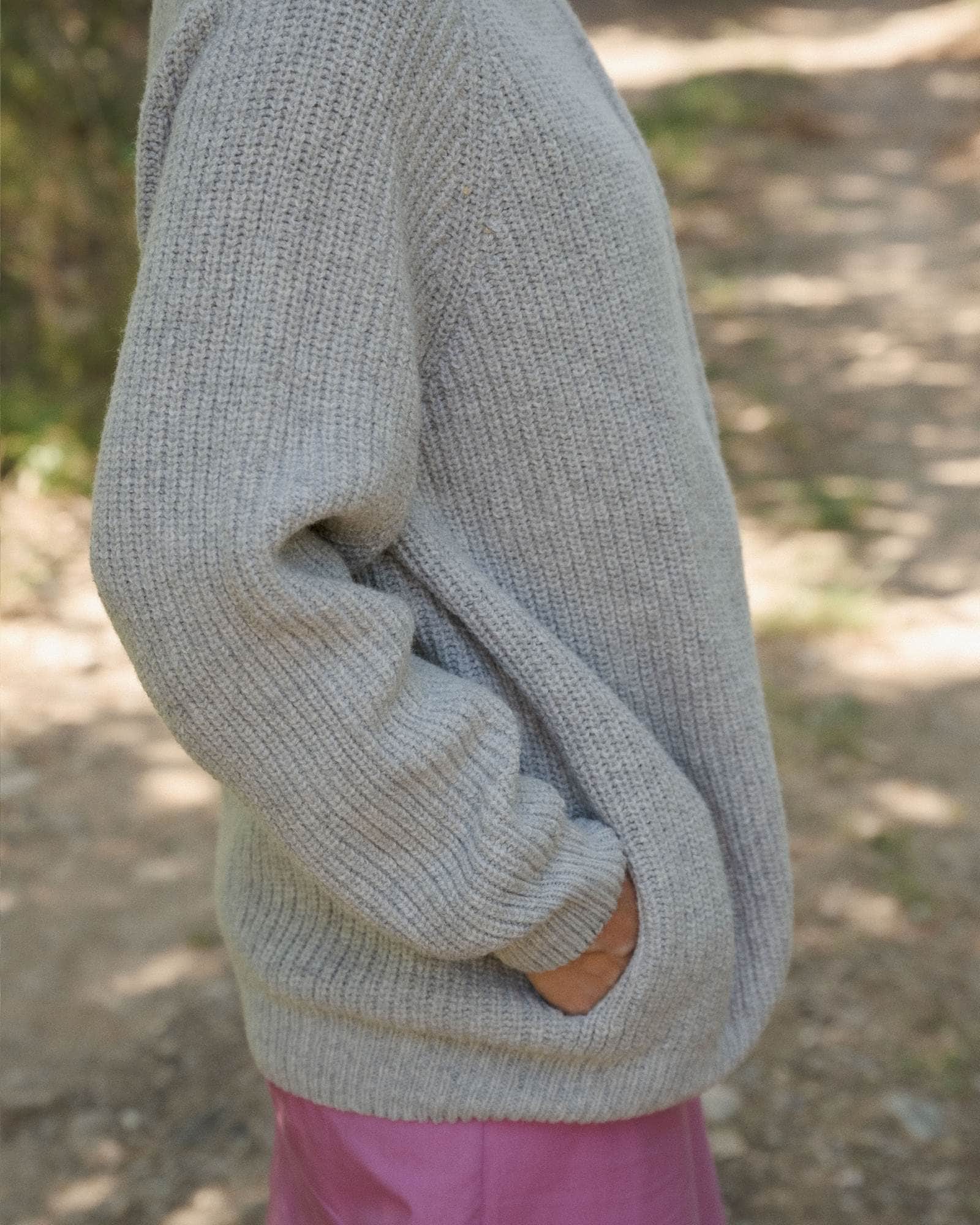 BASERANGE Sweaters Grace Zip Sweater
