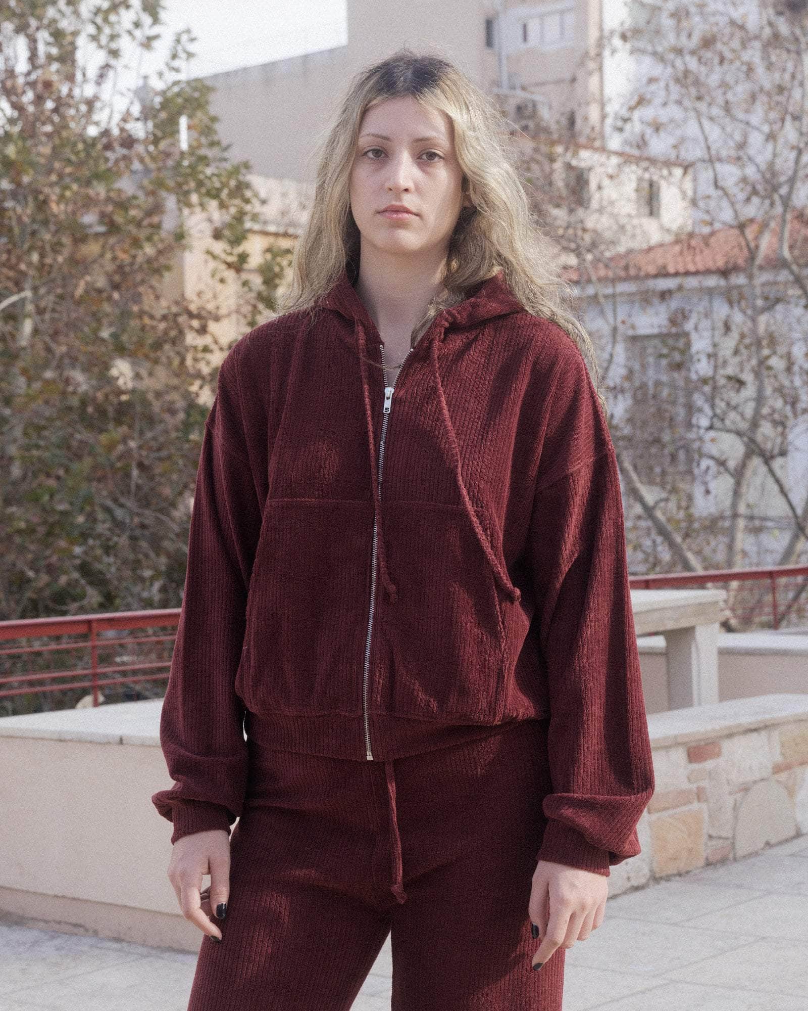 BASERANGE SWEATERS Ran Zipped Hoodie