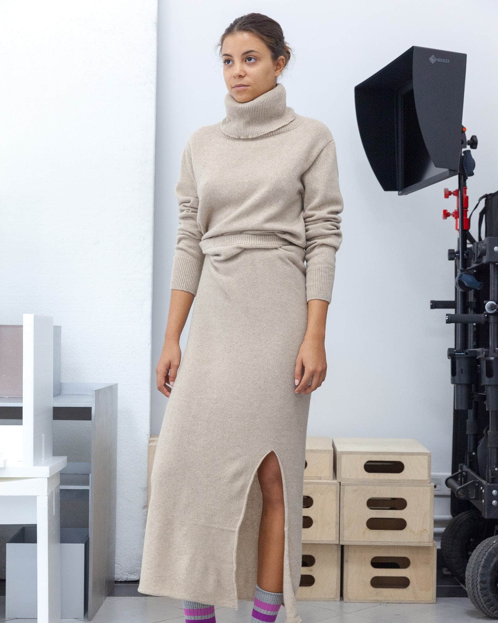 BASERANGE Sweaters Tier Turtleneck