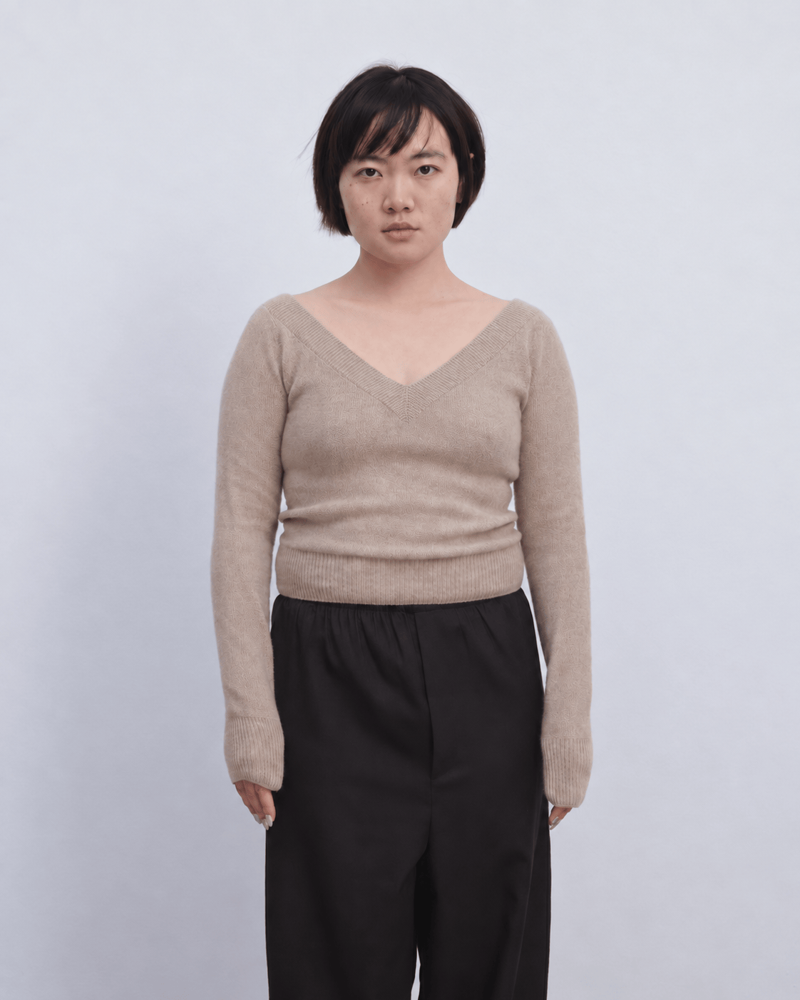 BASERANGE Sweaters Tier V Neck