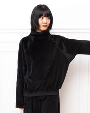 BASERANGE Sweatshirts Fold Turtleneck