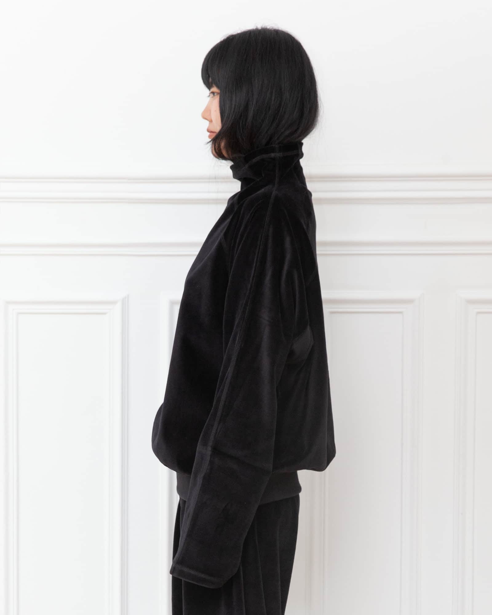 BASERANGE Sweatshirts Fold Turtleneck