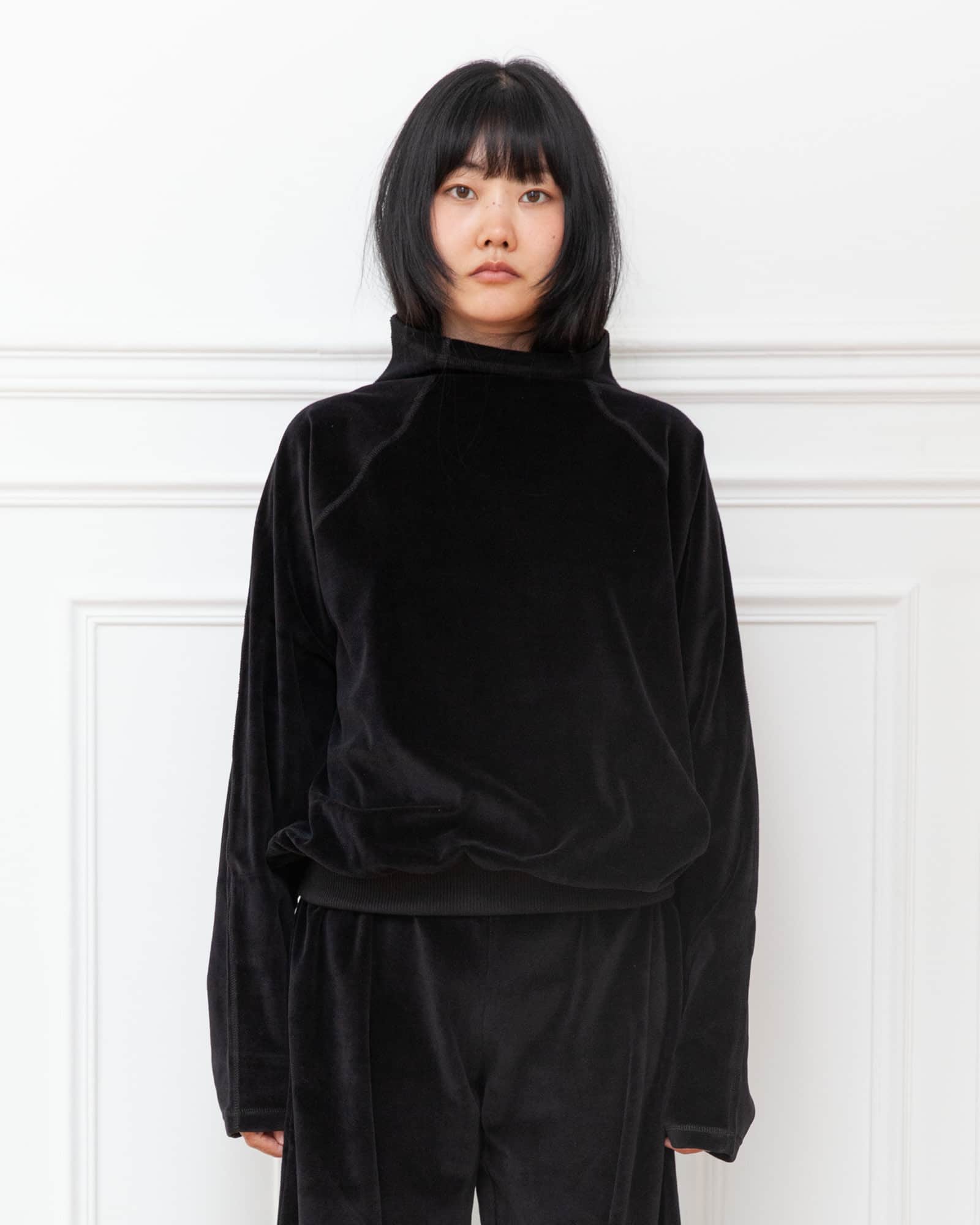 BASERANGE Sweatshirts Fold Turtleneck