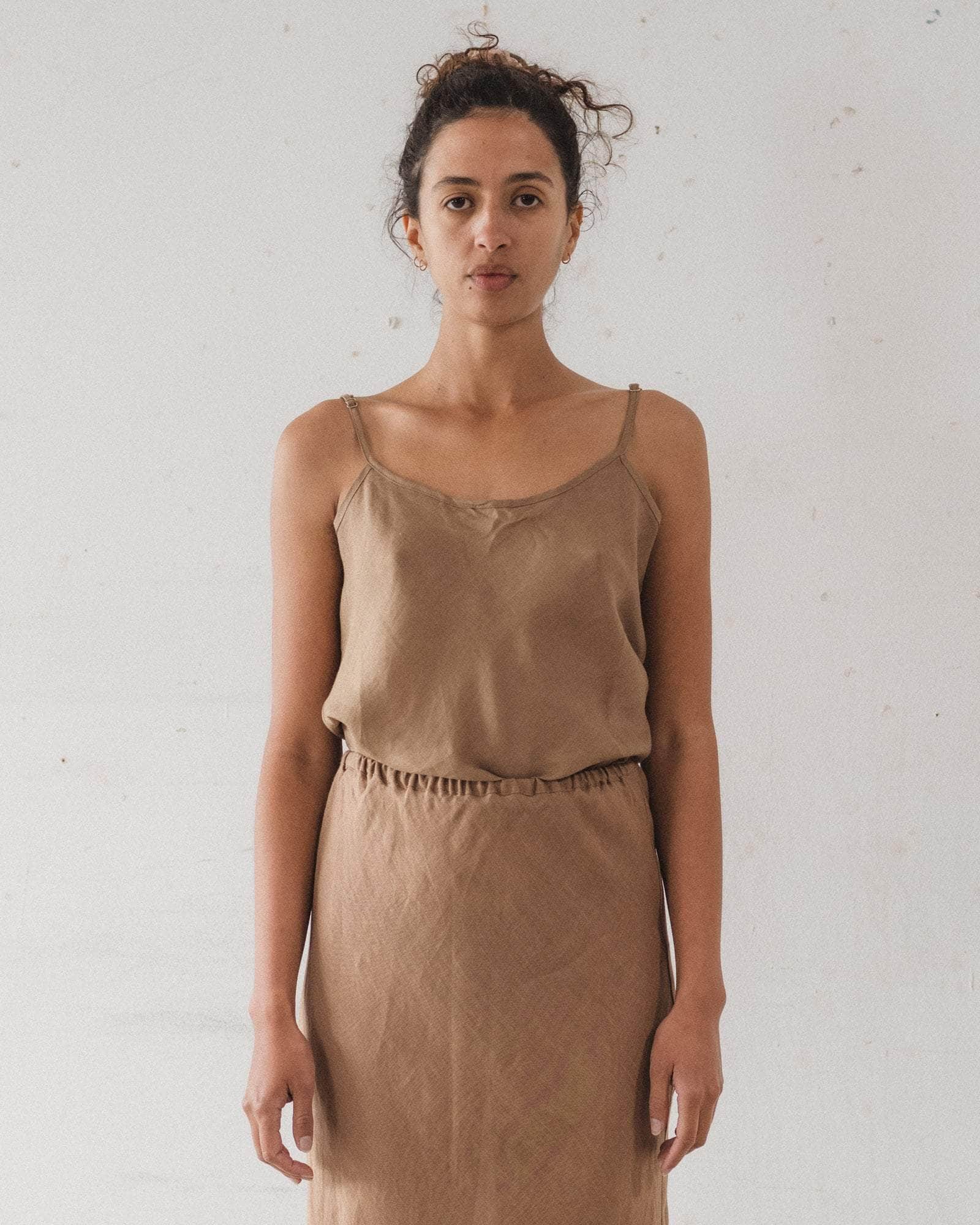 Dydine Top in Ocular | Fine linen | Baserange