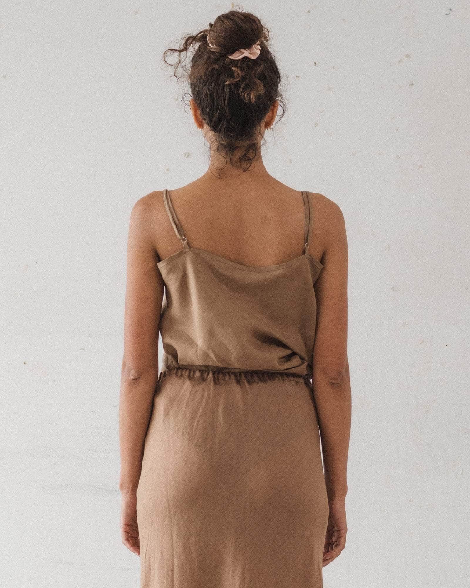 Dydine Top in Ocular | Fine linen | Baserange