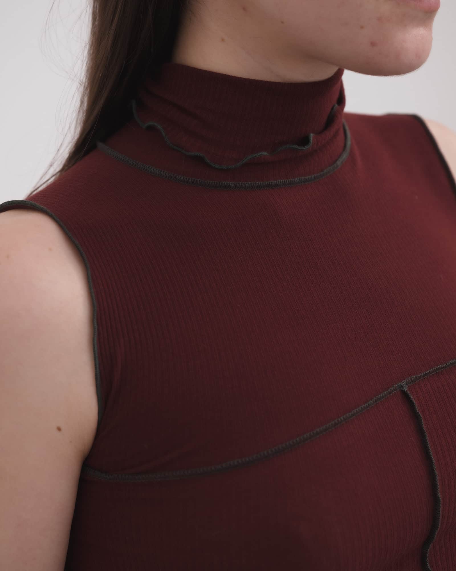 BASERANGE Tanks Cinder Turtlenck Tank