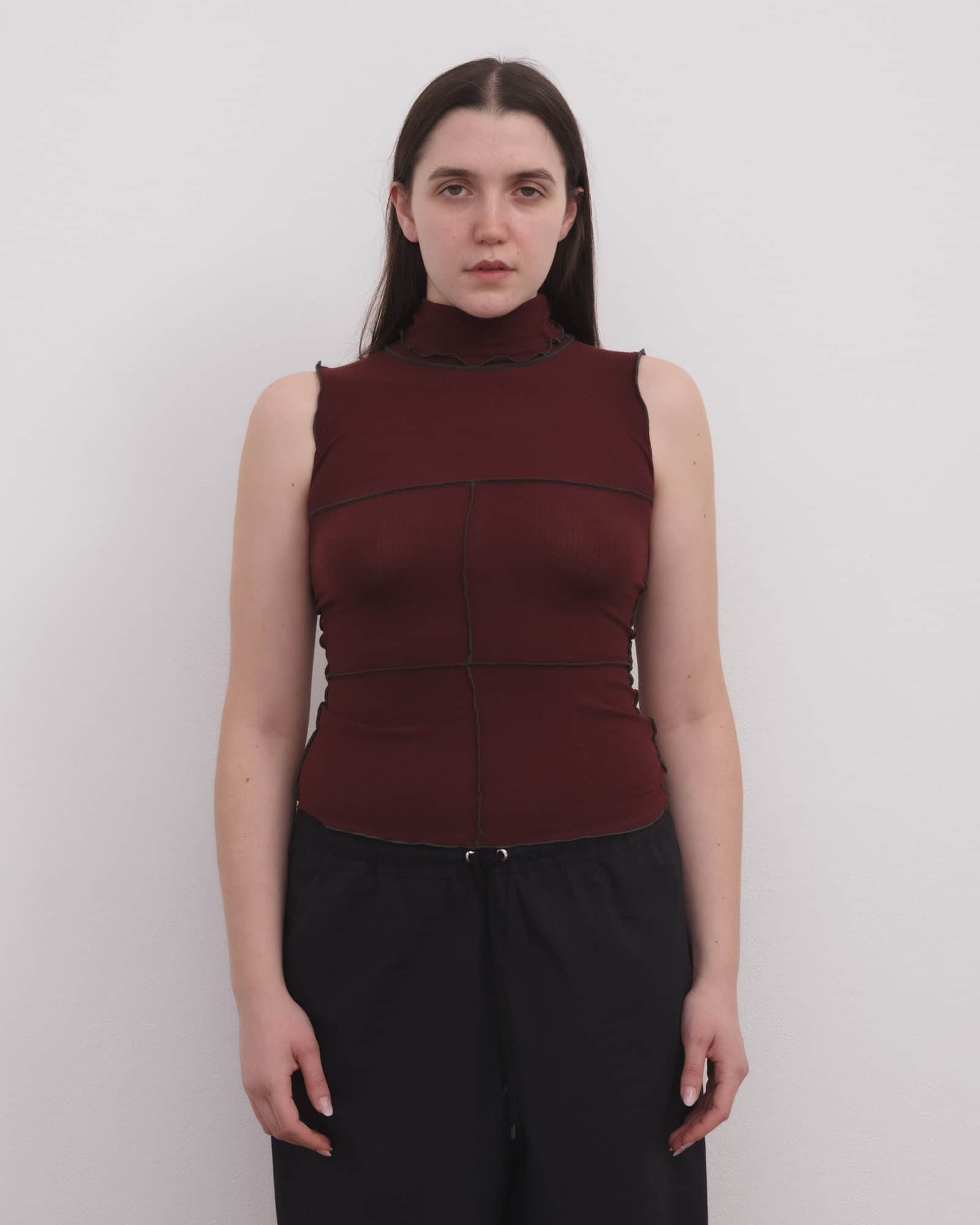 BASERANGE Tanks Cinder Turtlenck Tank