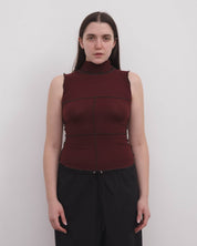 BASERANGE Tanks Cinder Turtlenck Tank