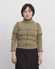 BASERANGE Tanks Cinder Turtleneck Tank