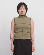 BASERANGE Tanks Cinder Turtleneck Tank