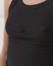 Baserange Tanks Pack - 2 Heart Tank (Black / Undyed)