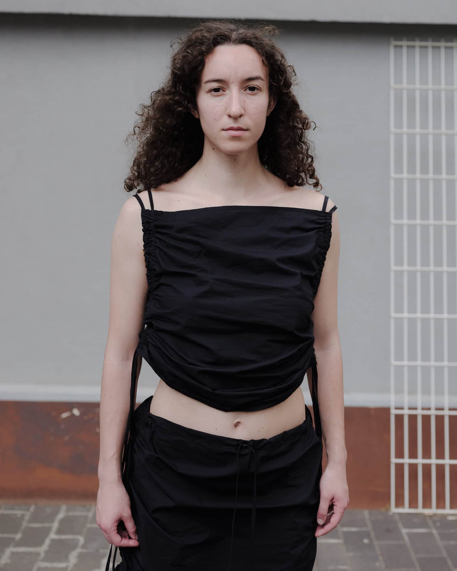 BASERANGE Tanks Pictorial Strap Top