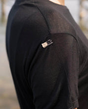 BASERANGE Tee Shirts BLACK / M Repair Tee Shirt No.126