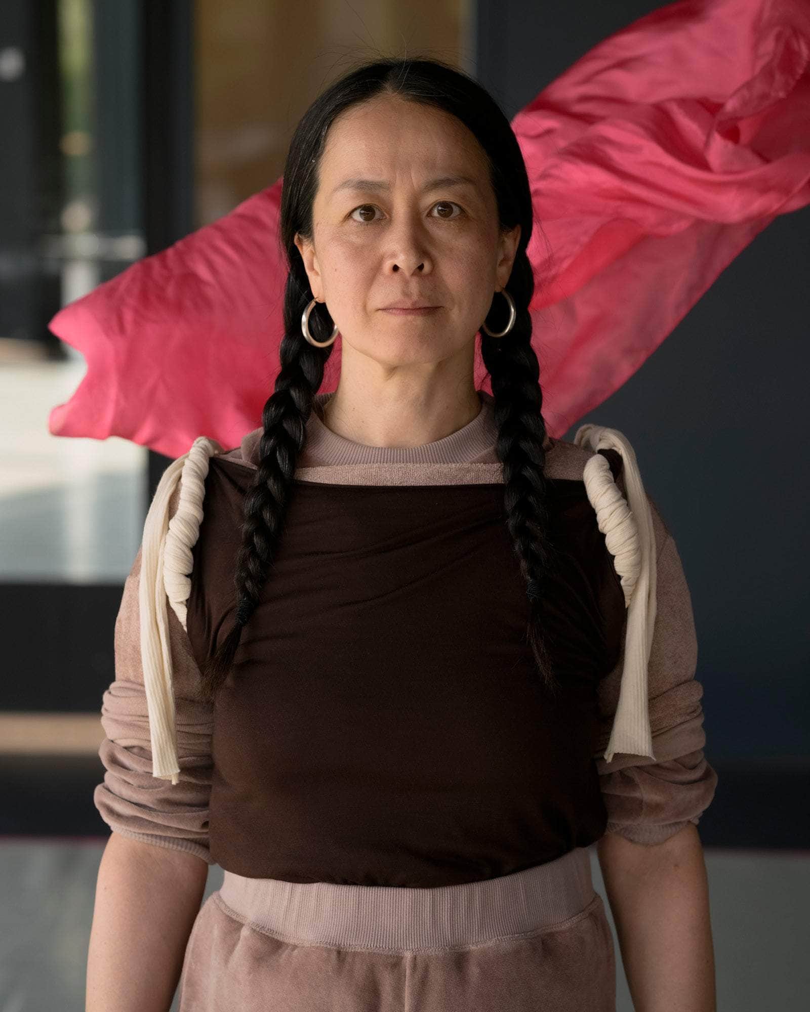 BASERANGE Tee Shirts BROWN / S Repair Tee Shirt No.131