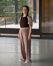 BASERANGE Tee Shirts BROWN / S Repair Tee Shirt No.131