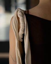 BASERANGE Tee Shirts BROWN / S Repair Tee Shirt No.131