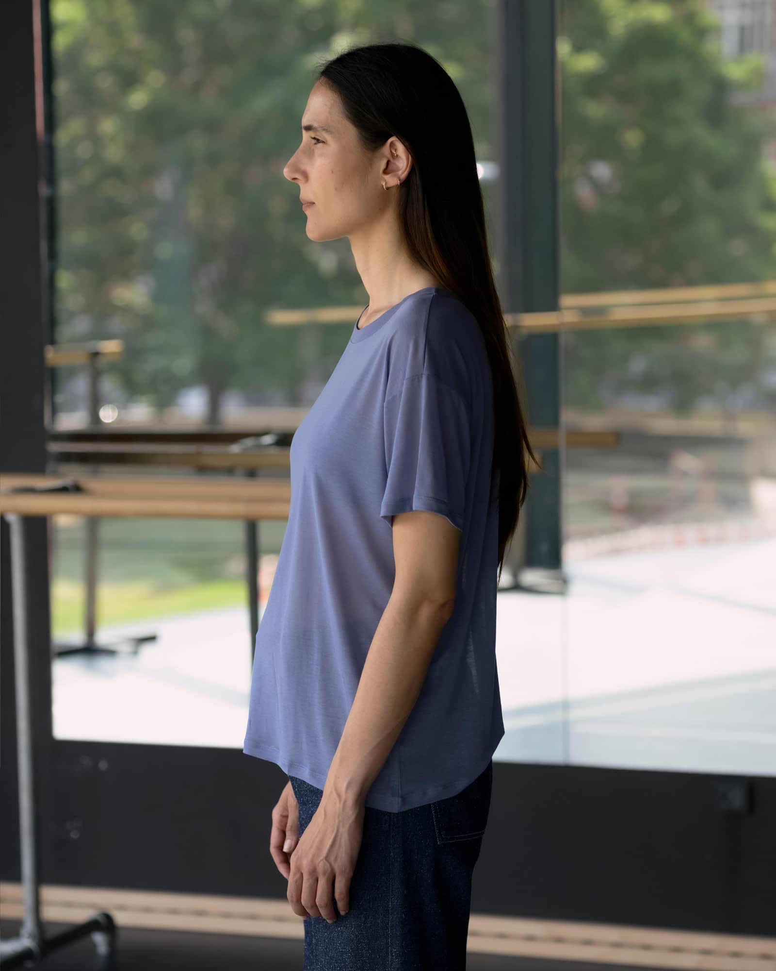 BASERANGE Tee Shirts Cancelled - Loose Tee Shirt