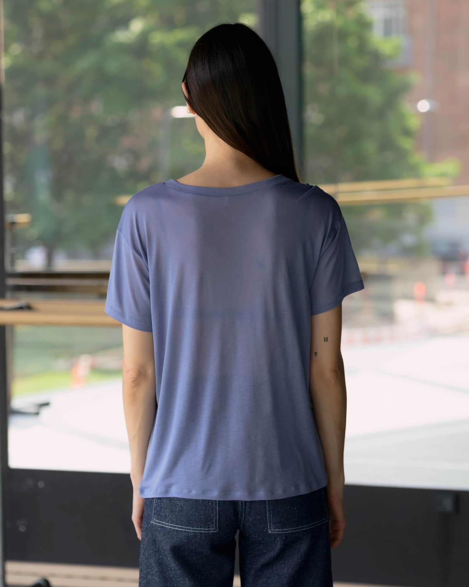 BASERANGE Tee Shirts Cancelled - Loose Tee Shirt