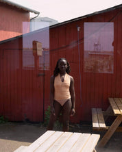 BASERANGE Tee Shirts CINDER HALTER TOP